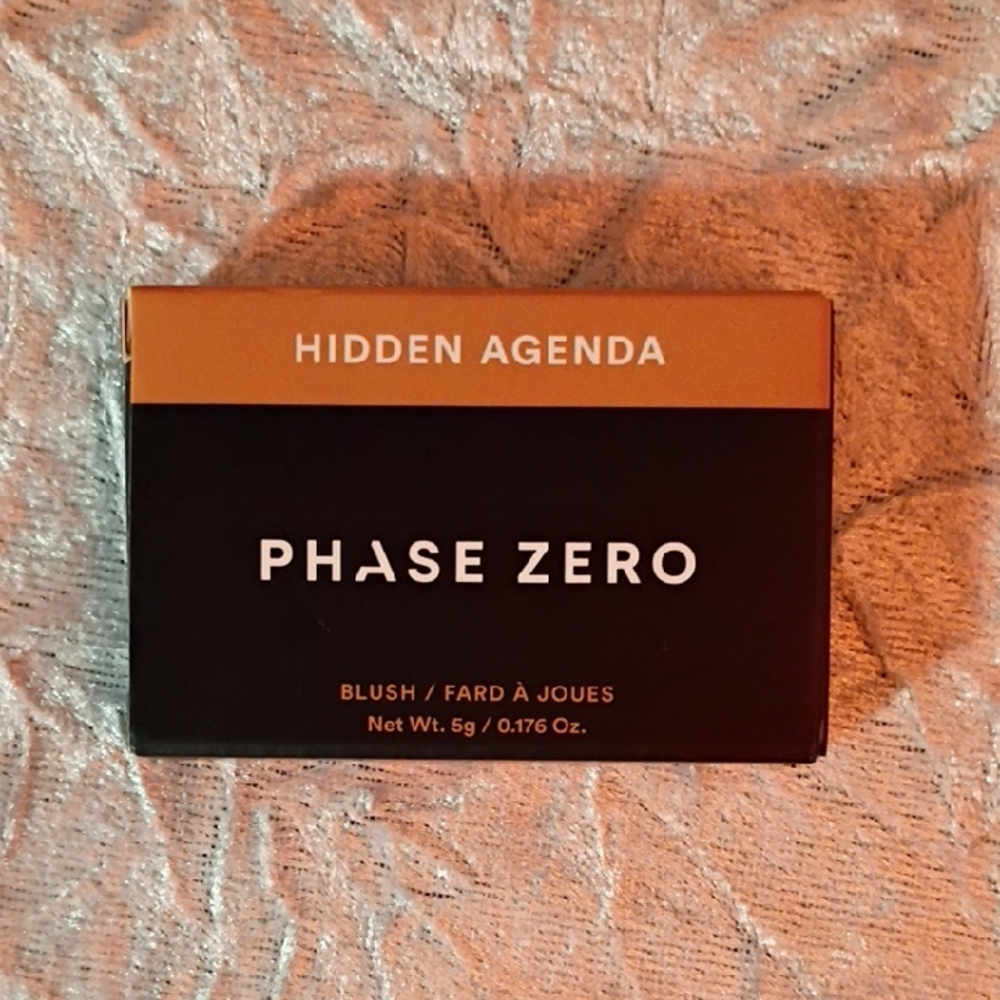 Phase Zero Hidden Agenda Blush